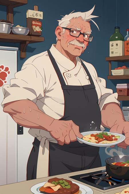 00027-3357925993-(masterpiece, best quality), old man, fat, chef, cooking, sweat, looking at viewer,.png
